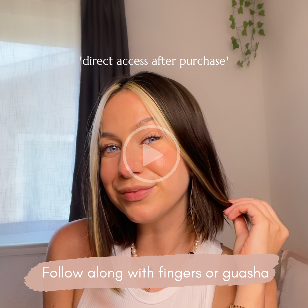 AT HOME FACE MASSAGE VIDEO TRAINING (natural facelift) - Stellababy